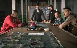 Ansel Elgort (Baby), Jamie Foxx (Bats), Eiza Gonz&aacute;lez (Darling), Jon Hamm (Buddy).