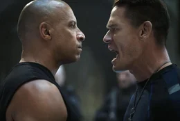 v.li.: Dominic Toretto (Vin Diesel), Jakob (John Cena)