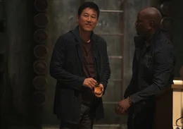 L-R: Han (Sung Kang), Roman (Tyrese Gibson)