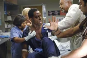 In the first hour of part two of the season finale of ABC's "Grey's Anatomy" -- Izzie and George attend to Denny as the pressure increases to find him a new heart, Cristina suddenly finds herself in charge of an ER, and Derek grapples with the realization that the life of a friend is in his hands. In the second hour, Richard goes into interrogation mode about a patient's condition, Callie confronts George about his feelings for her, and Meredith and Derek meet about Doc.