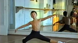 Sergei Polunin als Kind.