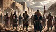 Erik Bard (l.), Thomas Winterton (m.), Jim Royston (4.v.r.), Travis Taylor (3.v.r.), Bryant 'Dragon' Arnold (r.)