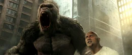 Davis Okoye (Dwayne 'The Rock' Johnson).