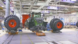 Der Weg zum ersten Ernteeinsatz ist lang. Die Produktion des 1000 Vario erfolgt in mehreren Arbeitsschritten