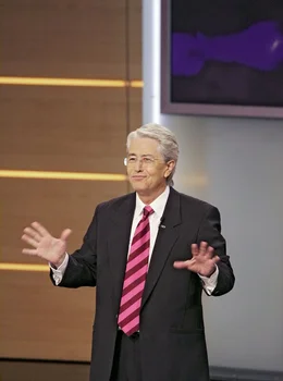Moderator Frank Elstner.