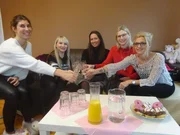 V.l.: Kandidatin Marina, Tanja, Nora, Katharina und Christiane.