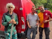 V.l.: Ralf, Luis und Claus