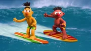 Ernie und Bert beim Surfen Ernie und Bert beim Surfen