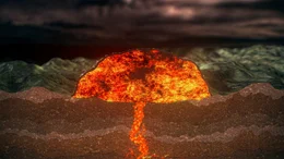 Eine der Vulkanformen, die in der Cha&icirc;ne des Puys vorkommt, ist der Lavadom. Sie bergen ein hohes Gefahrenpotential.