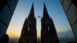 Drohnenvermessung f&uuml;r den "digitalen Zwilling" des Doms.