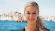 Moderatorin Nicole Berchtold in Kroatien Moderatorin Nicole Berchtold in Kroatien
