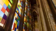 Moderne Kunst im Dom: das S&uuml;dquerhausfenster von Gerhard Richter