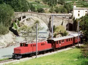 Der Nostalgiezug bei Neubrück. Der Nostalgiezug bei Neubrück.