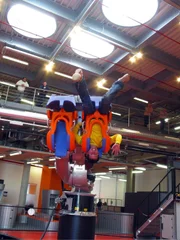 Willi Weitzel im Robocoaster Willi Weitzel im Robocoaster