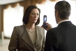 Karen Crowder (Tilda Swinton) und Michael Clayton (George Clooney)