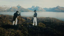 Offiziere der HMS Beagle bei der Vermessung der unbekannten K&cedil;ste Feuerlands. Sie suchen nach einem neuen Seeweg vom Atlantik in den Pazifik, um das gef&permil;hrliche Kap Horn zu meiden. in Verbindung mit der Sendung bei Nennung ZDF/J&cedil;rgen StumpfhausOffiziere der HMS Beagle bei der Vermessung der unbekannten K?ste Feuerlands. Sie suchen nach einem neuen Seeweg vom Atlantik in den Pazifik, um das gef?hrliche Kap Horn zu meiden. in Verbindung mit der Sendung bei Nennung ZDF/J?rgen Stumpfhaus