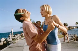 L-R: Mary (Cameron Diaz) und Ted (Ben Stiller)