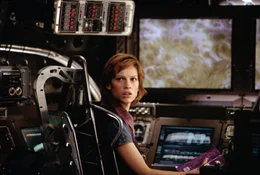 In einem spektakul&auml;ren Gef&auml;hrt, einer Symbiose aus U-Boot und Raumschiff, soll "Terranautin" "Beck" Childs (Hilary Swanks) die Welt vor dem Untergang retten ...