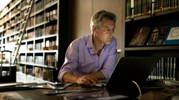 Co-Autor & Berater Jens J&auml;ger bei der Recherche.