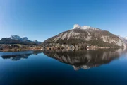 Landschaftsfoto von Altaussee mit Loser und Tressenstein