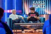 Von links: Mario Basler und Matze Knop. Von links: Mario Basler und Matze Knop.