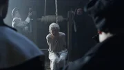 Wer sich im Verh&ouml;r nicht als Hexe bekennt, wird gefoltert. 10 Tage l&auml;sst man die "Bader-Ann" (Komparsin) immer wieder foltern, bis sie alles gesteht, was die Richter h&ouml;ren wollen.