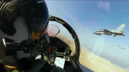 Bildunterschrift: Im Cockpit der Eurofighter sitzen absolute Spezialisten.