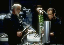 John Patrick Mason (Sean Connery, l.) und Stanley Goodspeed (Nicolas Cage, r.)