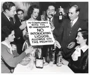 Prohibition times in America in the 30s