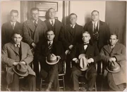 Al Capone and other gangsters December 26, 1925