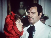 Der nichtsahnende Jonathan (Robert Wagner, r.) erhält Instruktionen für einen Mordauftrag von einer Unbekannten. Bald wird ihm klar, dass er eine wichtige Persönlichkeit beseitigen soll ...