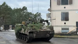 H&auml;userkampf&uuml;bung der NATO auf dem &Uuml;bungsplatz Senne.