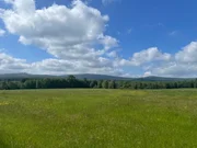 Blick auf den Schneeberg (weißer Turm) und rechts daneben der Ochsenkopf.
