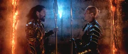Arthur (Jason Momoa) und King Orm (Patrick Wilson)
