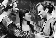 Schulze Bangeb&ouml;s (Werner Peters), Anne (Eva Katthaus), J&ouml;rg (Hans-Peter Minetti).