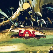 Der Ameisenbär lauert heimlich auf Beute. Der Ameisenbär lauert heimlich auf Beute.