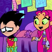 Robin und Starfire