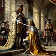 Illustration der Auftragsvergabe.