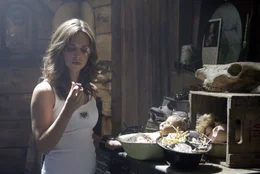 Als Jesse (Eliza Dushku) mitten im Wald eine H&uuml;tte im Wald entdeckt, hofft sie nat&uuml;rlich auf Hilfe. Doch dann findet sie in dem einsamen Blockhaus Unmengen an Stacheldraht, merkw&uuml;rdig gef&uuml;llte Einmachgl&auml;ser und eigenartige Puppenk&ouml;pfe ...