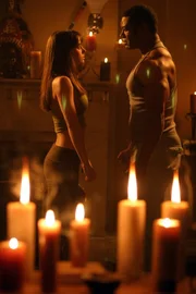 Teal'c (Christopher Judge, r.) darf sich endlich eine Wohnung außerhalb des Centers suchen. Schnell kommt er dabei seiner neuern Nachbarin Krista (Erica Durance, l.) näher. Doch plötzlich wird Teal'c des Mordes verdächtigt ...