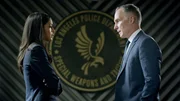 Jessica Cortez (Stephanie Sigman) und Robert Hicks (Patrick St. Esprit)