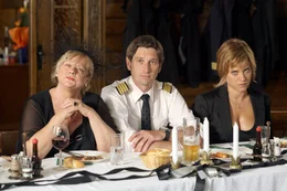 Marianne Mendt (Leopoldine), Andreas Kiendl (Hubert), Muriel Baumeister (Marie).