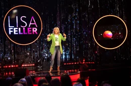 Lisa Feller pr&auml;sentiert ihr neues Programm &bdquo;Ich komm jetzt &ouml;fter&ldquo;.