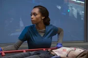 CHICAGO MED - "Guilty" Episode 112 -- Pictured: Yaya DaCosta as Nurse April Sexton
