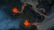 Gerade ist der Vulkan Fagradalsfjall nahe Reykjavik ausgebrochen.