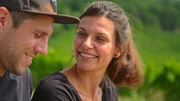 Winzerin Laura Seufert aus Iphofen: Ihr Freund Matthias führt wie sie das Weingut seiner Familie in die Zukunft.