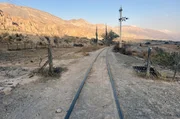 Bahnstrecke in der Quebrada del Toro