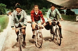 L-R: Heinz Erhardt, Hans-Joachim Kulenkampff, Wolf Albach-Retty