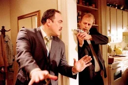 Jack Mosley (Bruce Willis, re.)