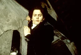 Gendarm Ichabod Crane (Johnny Depp) auf der Flucht vor dem kopflosen Reiter ...
